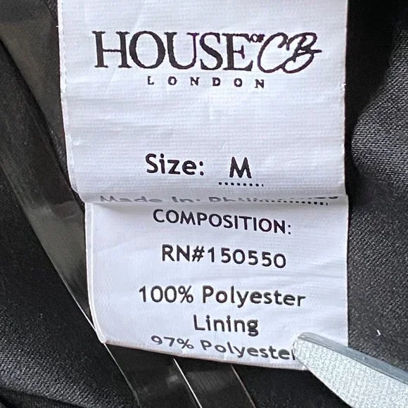 House of CB Jas Silver Kick Flare Trouser - Picture 13 of 14